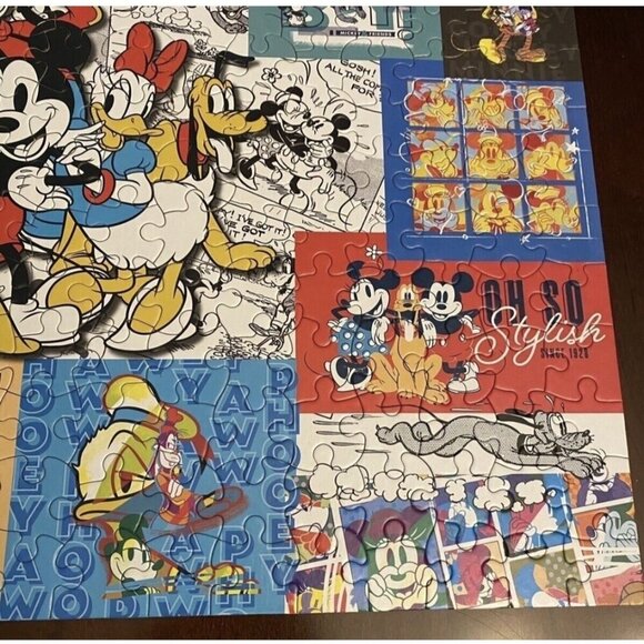 Disney Ceaco Mickey and Friends 300 Oversized Puzzle Pieces 100% COMPLETE - Picture 9 of 10